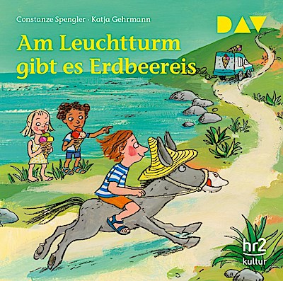 Am Leuchtturm gibt es Erdbeereis