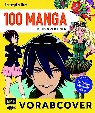 100 Manga-Figuren zeichnen