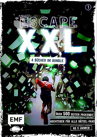 Escape XXL - über 500 Seiten packende Abenteuer für alle Rätsel-Fans ab 9 Jahren (Band 1)