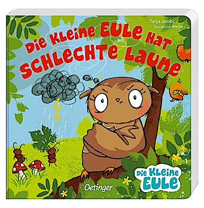Die kleine Eule hat schlechte Laune