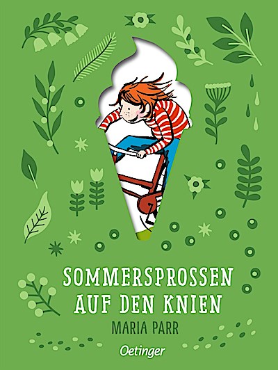 Sommersprossen auf den Knien