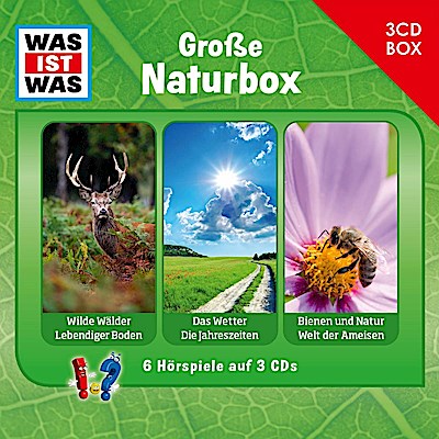 WAS IST WAS 3-CD Hörspielbox. Große Naturbox
