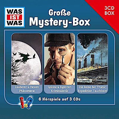 WAS IST WAS 3-CD Hörspielbox. Große Mystery-Box