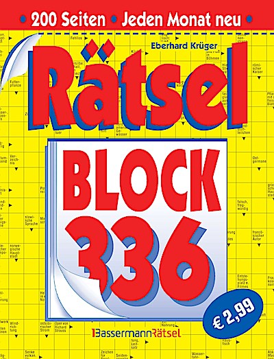 Rätselblock 336 (5 Exemplare à 2,99 EUR)