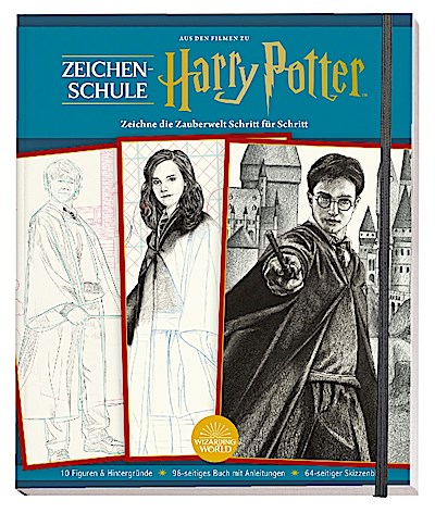 Aus den Filmen zu Harry Potter: Zeichenschule - Zeichne die Zauberwelt Schritt für Schritt