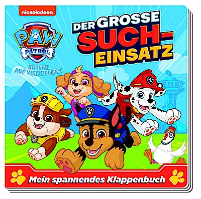 PAW Patrol: Der große Sucheinsatz - Mein spannendes Klappenbuch