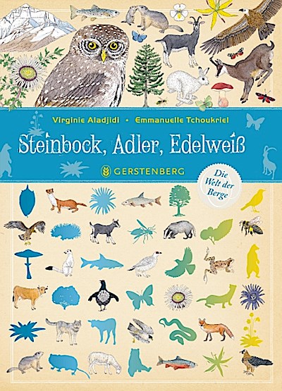 Steinbock, Adler, Edelweiß