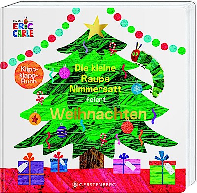 Die kleine Raupe Nimmersatt feiert Weihnachten