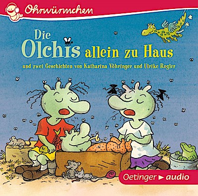 Die Olchis allein zu Haus und zwei Geschichten von Katharina Vöhringer und Ulrike Rogler, 1 Audio-CD