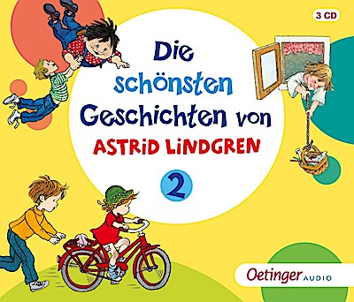 Die schönsten Geschichten von Astrid Lindgren 2. Tl.2, 3 Audio-CD