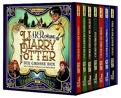 Harry Potter. Die große Box zum Jubiläum. Alle 7 Bände.