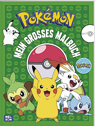 Pokémon Activity-Buch: Mein großes Malbuch