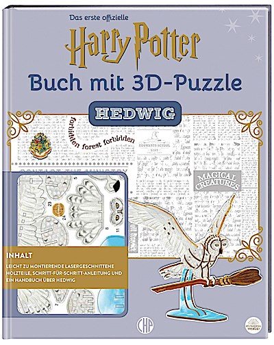 Harry Potter - Hedwig - Das offizielle Buch mit 3D-Puzzle Fan-Art