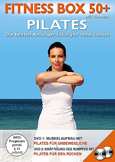 Fitness Box 50+ Pilates - Die besten Anfänger-Übungen ohne Geräte