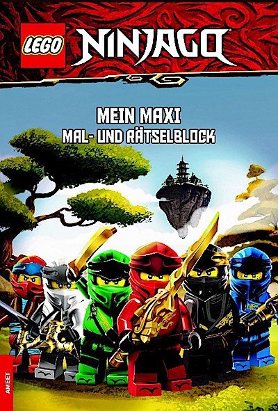 LEGO® NINJAGO® - Mein Maxi Mal- und Rätselblock