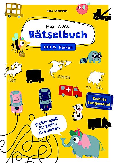 Mein ADAC Rätselbuch - 100% Ferien