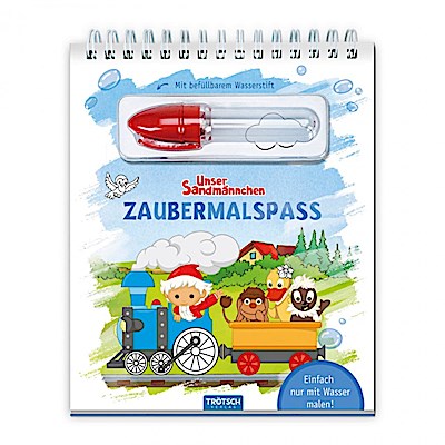 Trötsch Unser Sandmännchen Zaubermalspaß mit Wasserstift
